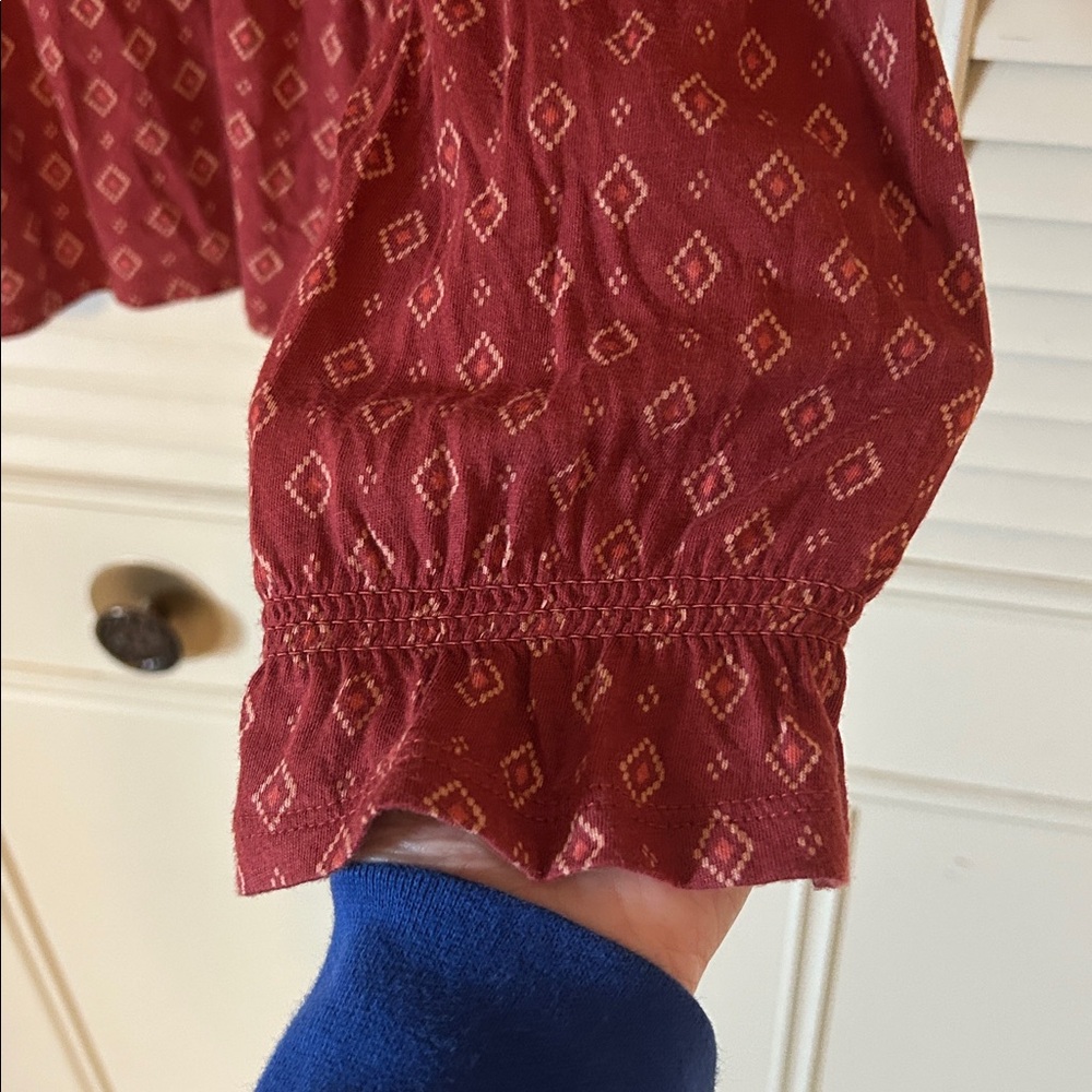 Lucky Brand Blouse (M) - Picture 4 of 5
